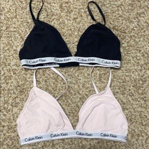 Calvin Klein bras